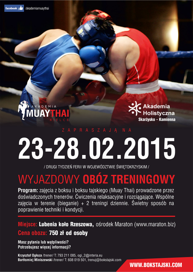 Wyjazdowy obóz Muay Thai